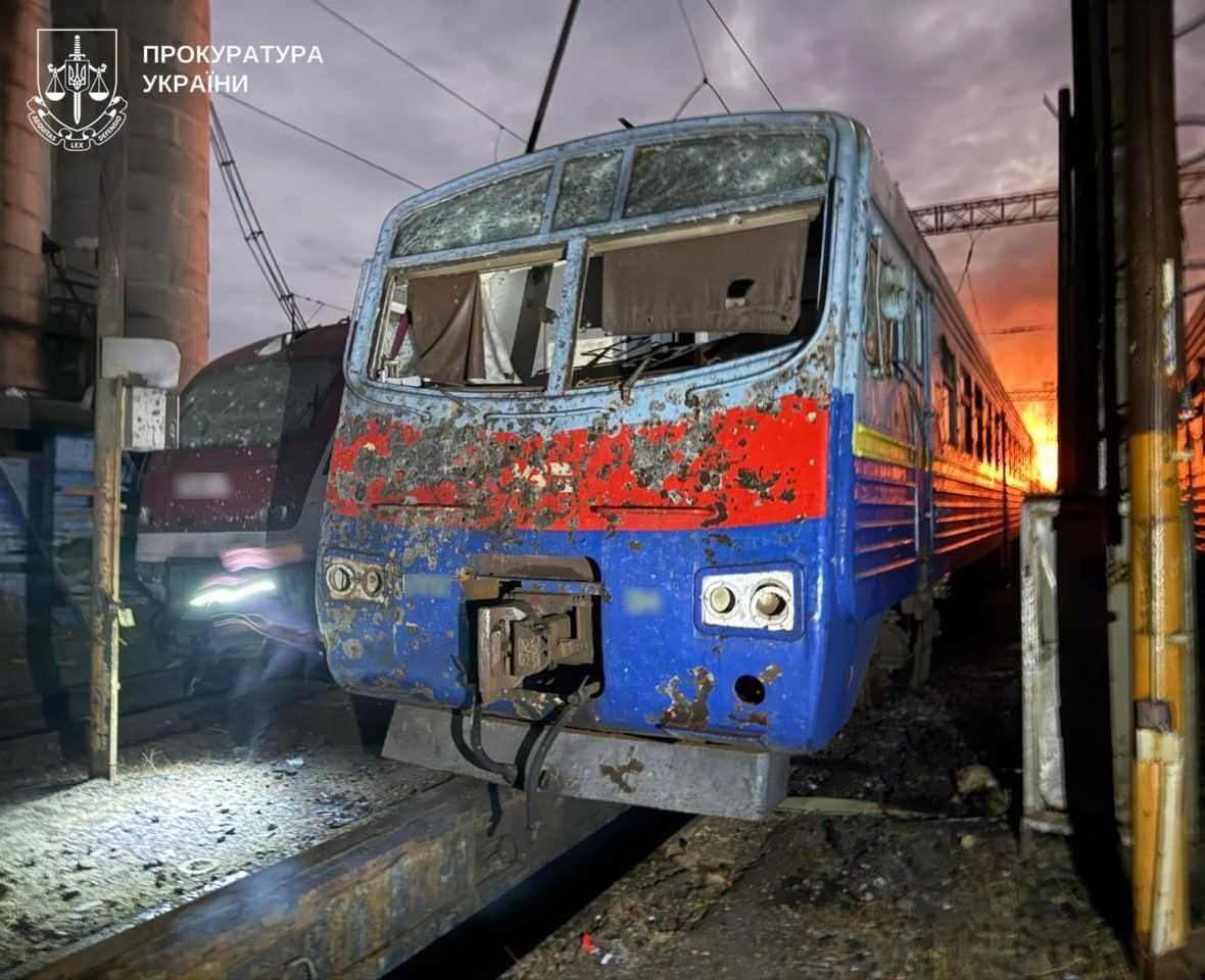 СБУ розслідує нічний обстріл депо у Полтаві як воєнний злочин