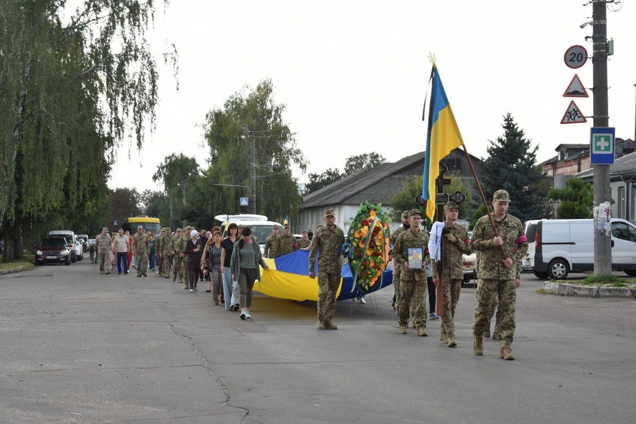 З чотирма полеглими воїнами попрощалися на Полтавщині